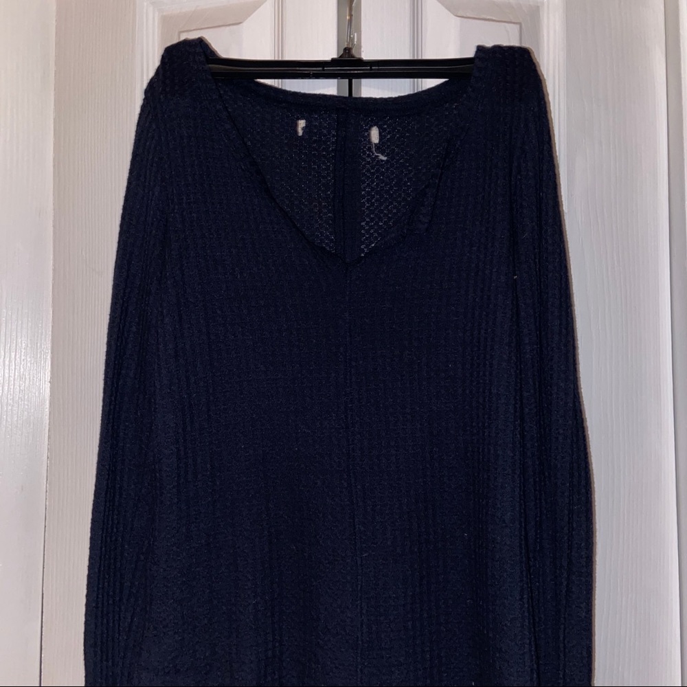 navy blue long sleeve